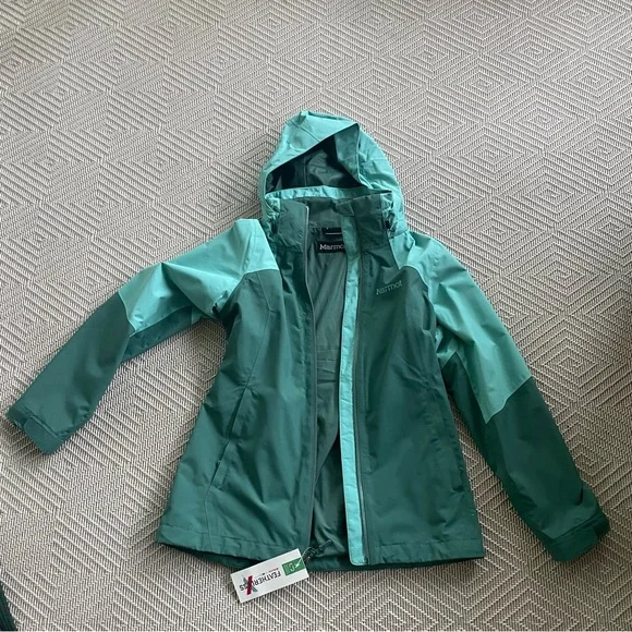 NWT Marmot Featherless 3 in 1 Component Jacket Mallard Green/Meadowbrook Size S - Picture 8 of 15